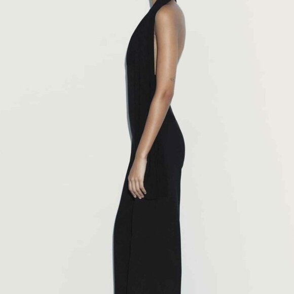 Zara black jumpsuit - Picture 3 of 5